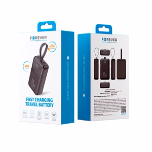 Forever akupank TB-400 PD QC 65W 20000 mAh must