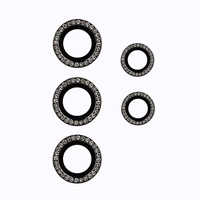 Karastatud klaas HARD DIAMOND jaoks camera (LENS) jaoks Samsung Galaxy S24 Ultra must (lens 5 pieces)