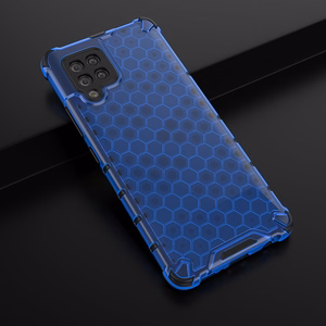 Honeycomb Case soomuskaitse TPU kaitsekattega Samsung Galaxy A42 5G sinine