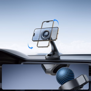 Joyroom JR-ZS406 magnetic car hoidja jaoks windshield/cockpit - must