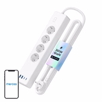 Meross MSP844(EU) smart fast charging power strip, 4 outlets + 2x USB-A + 2x USB-C (Matter)