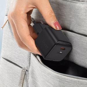 Acefast A77 Mini PD 30W GaN USB-C wall Laadija - must