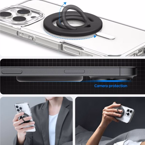 Spigen Dual Pop Mag MagSafe magnetrõngas telefonile - must