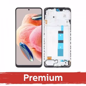LCD ekraan, ühilduv Xiaomi Redmi Note 12 4G Must raamiga OEM
