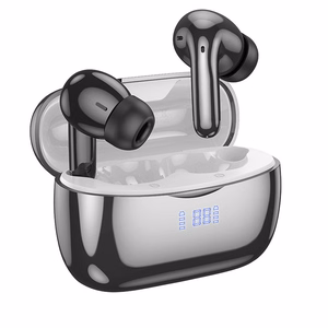 HOCO беспроводные наушники bluetooth TWS ANC ENC EQ16 чёрные glaze
