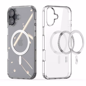 DUX DUCIS ümbris CLIN MAG compatible with MagSafe jaoks IPHONE 16 Plus läbipaistev