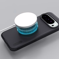 Nillkin Super Frosted Shield Pro Magnetic Ümbris jaoks Google Pixel 10/10 Pro Ühildub MagSafe - Must