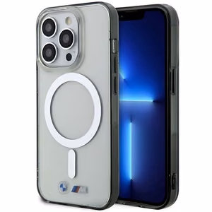 Ümbris BMW BMHMP14LHCRS iPhone 14 Pro 6.1" läbipaistev hardcase hõbedane Ring MagSafe