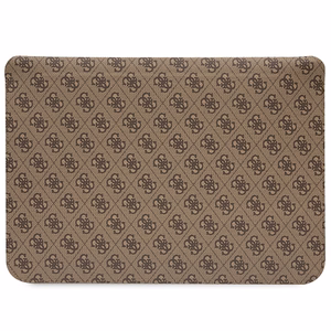 Guess 4G Printed Stripes cover jaoks a 14" laptop - brown