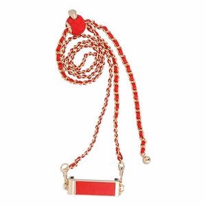 Chain / Rope with Hoidja GLAMOUR fit all models 80mm max width punane