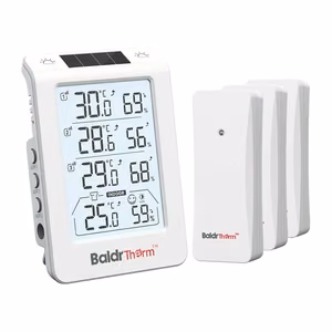 BALDRTHERM B0598 3-kanaliline termohügromeeter automaatse taustvalgustusega
