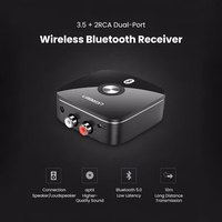Bluetooth adapter receiver Ugreen CM106 2xRCA/AUX Bluetooth 5.1 must