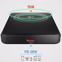 SBS Mag Power Qi2 5000 mAh energiapank, mis ühildub MagSafe'iga - must