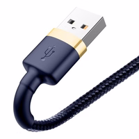 USB Kaabel Baseus "Cafule" Sinine/Kuldne "Lightning" 200cm