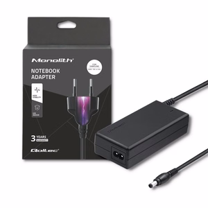 Qoltec 50089.90W toiteadapter siseruumi must