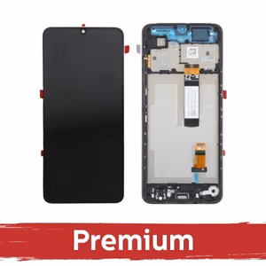 LCD ekraan ühilduv Xiaomi Redmi A5 / Poco C71 must raamiga OEM