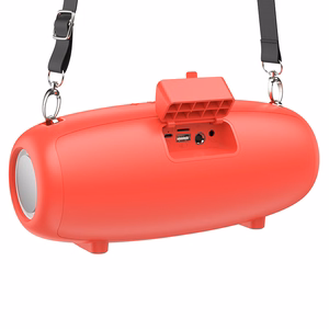Borofone Portable Bluetooth Speaker BP13 Dazzling with microphone punane