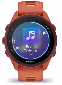 Garmin Forerunner 170 Music digitaalne GPS-nutikell puuteekraaniga 3.05 cm (1.2") AMOLED, 42 mm, 390 × 390 roosa