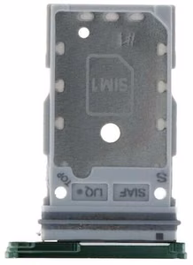 SIM-kaardi hoidja Samsung S911/S916 S23/S23 Plus Dual Green originaal (hoolduspakett)