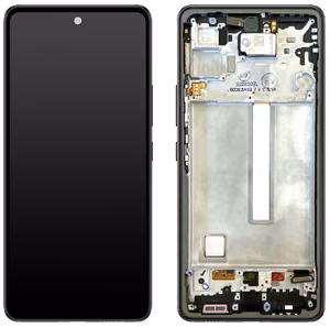 LCD ekraan Samsung A536 A53 5G 2022 puuteekraani ja raamiga Awesome Black originaal (kasutatud Grade C)