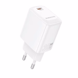 Borofone Wall laadija BN28 Fuente - Type C - PD 30W valge