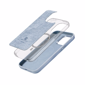 Crong Color Cover LUX Magnetic ümbris seadmele iPhone 15 Plus, MagSafe'iga ühilduv, sinine
