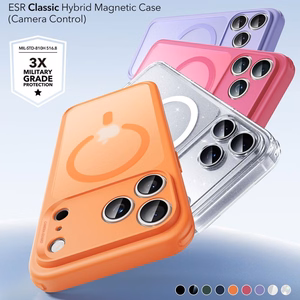 ESR Classic Hybrid MagSafe Ümbris jaoks iPhone 17 Pro - Läbipaistev oranž