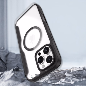 Чехол Dux Ducis Skin X Pro с MagSafe и флипом для iPhone 16 Pro - чёрный