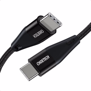 USB kaabel Choetech XCC-1003 must Type-C / Type-C 120cm