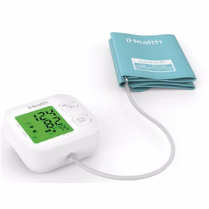iHealth Track KN-550BT valge/sinine Vererõhu mõõtmine (süstoolne ja diastoolne), Pulsi mõõtmine 4 Juhtmevaba Bluetooth ühendus Automaatne Kaal 438 g
