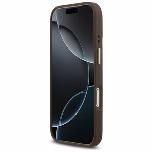 Guess 4G Strass Logo MagSafe ümbris jaoks iPhone 17 Pro - brown