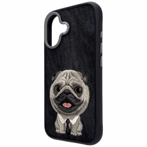 Nimmy Big Eyed Pet 2.0 Dog Ümbris jaoks iPhone 17 - Must