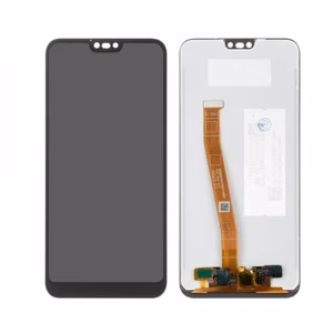LCD ekraan ühilduv Huawei Honor 10 must HQ (sõrmejäljega)