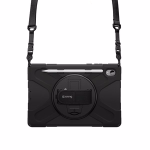 Crong Defender Plus – Rugged ümbris Samsung Galaxy Tab S11 11” (must)