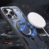 Hybrid Armor Trendy Ümbris with MagSafe jaoks iPhone 16 Pro - Sinine