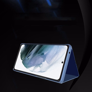 Clear View ümbris flip cover Samsung Galaxy S22 + (S22 Plus) must