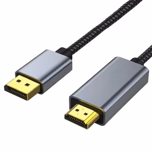 Kaabel DisplayPort to HDMI, 8K, 60Hz, 1m