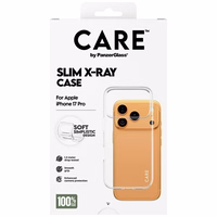 CARE by PanzerGlass Fashionable X-Ray Soft Basic Ümbris jaoks iPhone 17 Pro - Läbipaistev