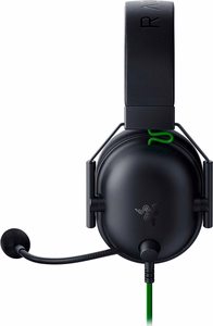 Razer Blackshark V2 X kõrvaklapid juhtmega peapael mängude mustad, rohelised