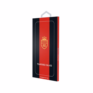 Tempered glass 6D Apple iPhone 16 black