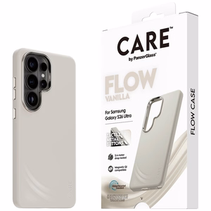 CARE by PanzerGlass Flow Vanilla Qi ümbris Samsung Galaxy S26 Ultra - beež