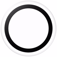 PanzerGlass Hoops Karastatud klaas Camera Ekraanikaitse jaoks iPhone Air - must