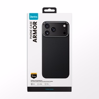 Benks Magnetic Armor Air Kevlar Ümbris Metal Frame 600D (0068) jaoks Iphone 17 Air must
