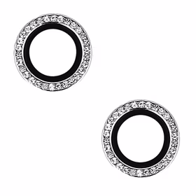 Karastatud klaas HARD DIAMOND jaoks camera (LENS) jaoks Iphone 16/16 Plus hõbedane (lens 2 pieces)