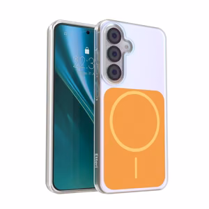 Etteri Hidden Pearl чехол для Samsung Galaxy S25 оранжевый