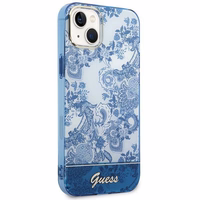 Guess GUHCP14MHGPLHB iPhone 14 Plus 6.7" sinine/sinine hardcase Porcelain Collection