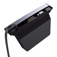 Jaotur Baseus T-Space koos USB-C to lightning cables jaoks Tesla Cars (must)