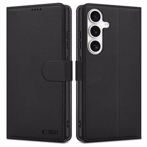 Tech-Protect Wallet Ümbris jaoks Samsung Galaxy S25 - must