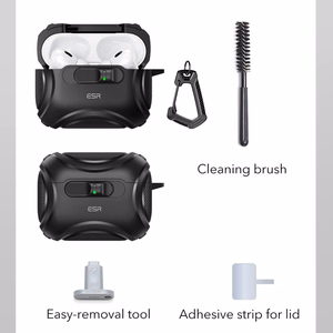 ESR Cyber ​​FlickLock MagSafe Ümbris jaoks AirPods Pro 3 - must