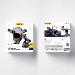 Autohoidik Dudao F5Pro Must (mitte-magnetiline / kleeppadi)